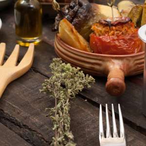  Greek Food Restaurant Photoshooting Back Stage Timelaps 