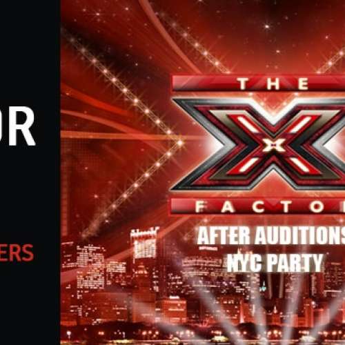 The X-factor after auditions party NYC 2010