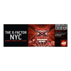 The X-factor after auditions party NYC 2010